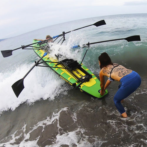 Aufblasbares SUP - Adventure Row 16 Double - Whitehall Rowing & Sail - Allround / für Spazierfahrten / für Erwachsene