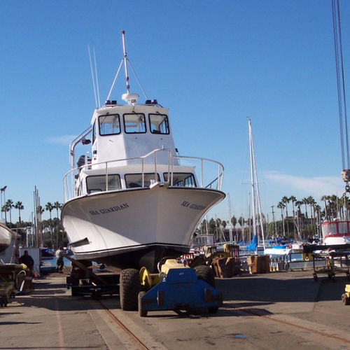 Such- und Rettungsboot Berufsschiff - 46' - Newton Boats - Innenborder