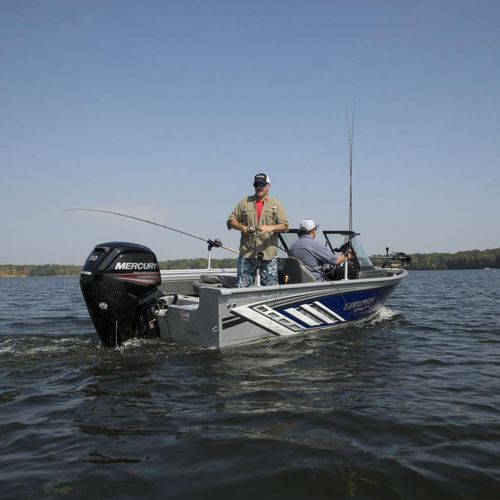 Bay-Boat / Außenborder - Pro Angler XL 161 XL  - Smoker Craft - mit Seitenkonsole / Sportfischer / Aluminium