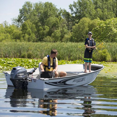 Offenes Boot / Außenborder - Angler 14 T - Smoker Craft - Open / Sportfischer / max. 4 Personen