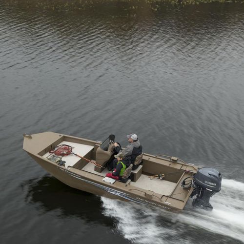 Bay-Boat / Außenborder - Sportsman 1660 Pro - Smoker Craft - mit Mittelkonsole / Sportfischer / max. 6 Personen