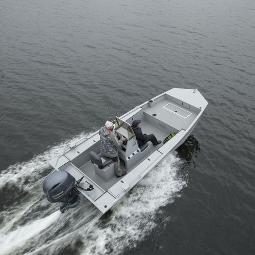 Bay-Boat / Außenborder - Sportsman 1872 Pro - Smoker Craft - mit Seitenkonsole / Sportfischer / max. 6 Personen
