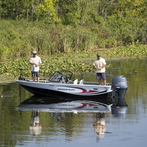 Bay-Boat / Außenborder - ULTIMA LEGACY 172 - Smoker Craft - mit Doppelkonsole / Open / Bowrider