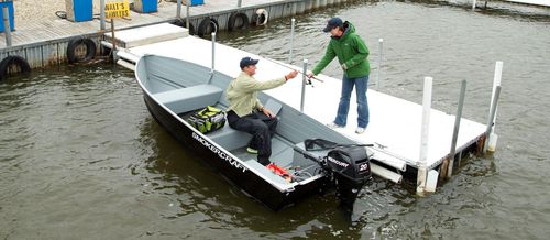 Offenes Boot / Außenborder - Voyager 14 SS - Smoker Craft - Open / max. 3 Personen