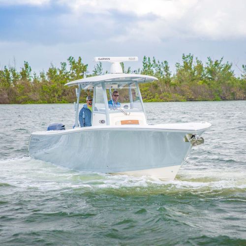 Express-Cruiser / Außenborder - 320CC - Cobia - zweimotorig / Open / mit Mittelkonsole