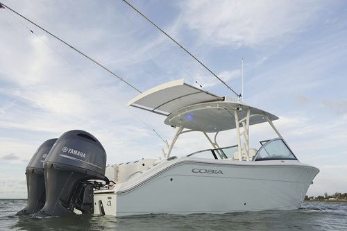 Außenborder-Runabout - 280 DC - Cobia - zweimotorig / mit Doppelkonsole / Bowrider