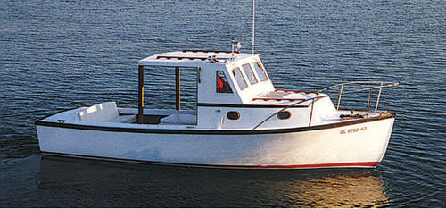 Cabin-Cruiser / Innenborder - 24 LOBSTER YACHT - Ellis Boat - Open / Lobster