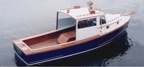 Cabin-Cruiser / Innenborder - 28 LOBSTER - Ellis Boat - Hardtop / Lobster