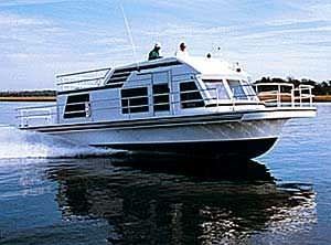 Innenborder-Hausboot - 44' Sport Series - Gibson Boats - Kanal