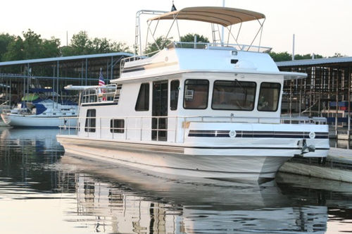 Innenborder-Hausboot - 47' Classic - Gibson Boats - Kanal