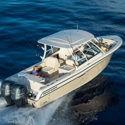 Außenborder-Runabout - Freedom 285 - Grady-White - zweimotorig / Bowrider / mit Doppelkonsole