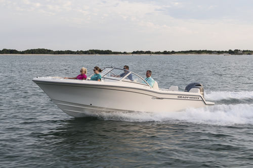Außenborder-Runabout - Freedom 215 - Grady-White - Bowrider / mit Doppelkonsole / Wakeboard