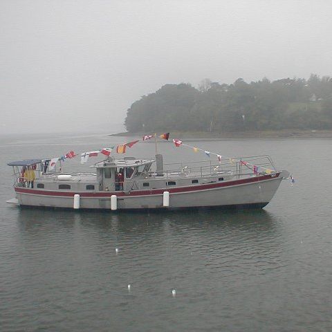 Motoryacht für Kreuzfahrten - RANGER - Lyman Morse - Trawler / Hardtop / Aluminium