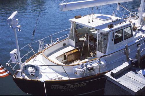 Motorsegler-Segelyacht - WHIZZBANG - Lyman Morse - 2 Kabinen / mit offenem Heck / mit geschlossenem Cockpit