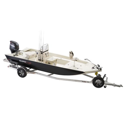 Bay-Boat / Außenborder - MV2072 AW BAY - Alumacraft - mit Mittelkonsole / Sportfischer / Aluminium