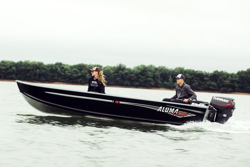 Offenes Boot / Außenborder - V16  - Alumacraft - Sportfischer / Aluminium / max. 5 Personen