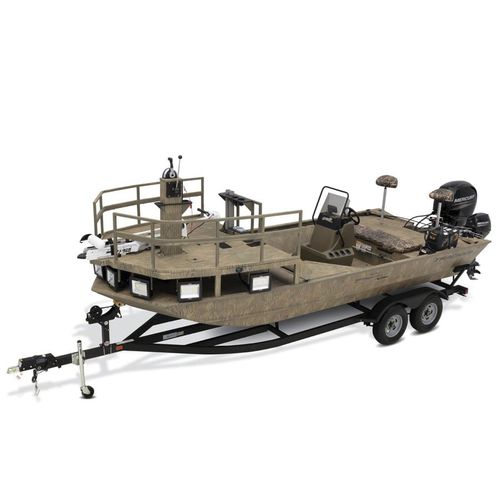 Jon-Boat / Außenborder - GRIZZLY® 2072 CC Sportsman Kicker - Fisher - mit Mittelkonsole / Open / Sportfischer