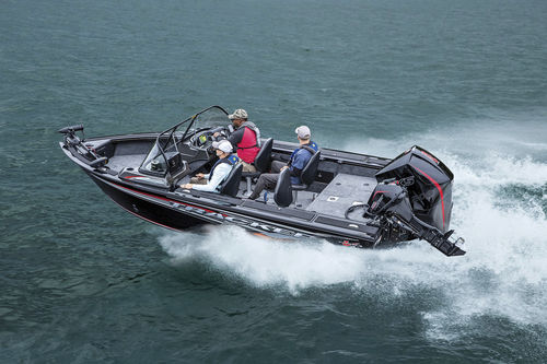 Bass-Boat / Außenborder - TARGA™ V-18 WT - Fisher - mit Doppelkonsole / Open / Sportfischer