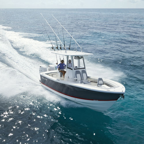 Außenborder-Konsolenboot - 23 - Regulator - zweimotorig / mit Mittelkonsole / Sportfischer