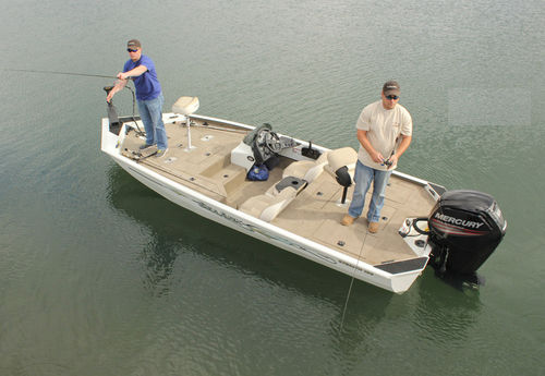 Crappie Boat / Außenborder - Stealth 190 - SeaArk Boats - mit Seitenkonsole / Aluminium / max. 4 Personen