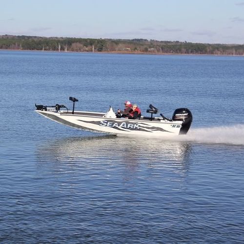 Bass-Boat / Außenborder - BC 190 - SeaArk Boats - mit Seitenkonsole / Open / Sportfischer