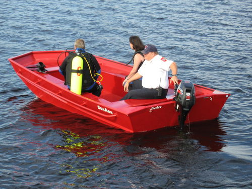 Rettungsboot Berufsschiff - 1660 MVT  - SeaArk Boats - Außenborder / Aluminium / Pflege