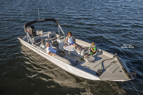 Deck-Boat / Außenborder - BIG EASY - SeaArk Boats - Open / mit Seitenkonsole / Sportfischer
