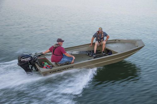 Jon-Boat / Außenborder - GRIZZLY® 1754 - Tracker - Sportfischer / Aluminium / max. 6 Personen