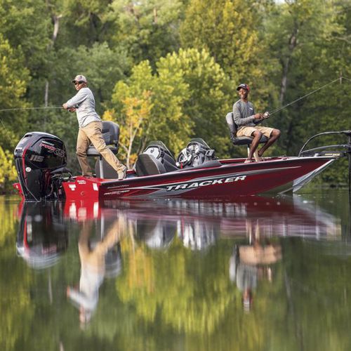 Bass-Boat / Außenborder - Pro Team™ 190 TX Tournament Ed. - Tracker - mit Seitenkonsole / Sportfischer / Aluminium