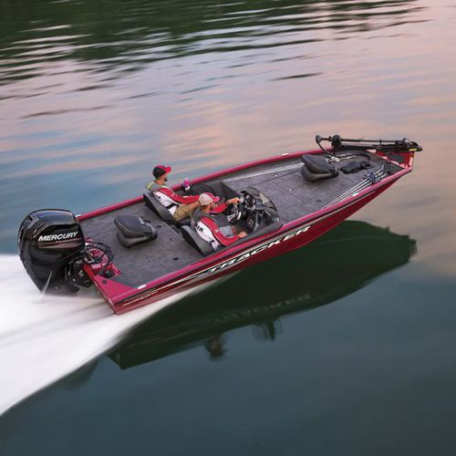 Bass-Boat / Außenborder - PRO TEAM™ 195 TXW TE - Tracker - mit Seitenkonsole / Sportfischer / Aluminium
