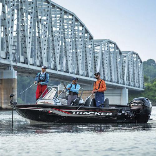 Bay-Boat / Außenborder - Targa™ V-18 WT - Tracker - mit Doppelkonsole / Sportfischer / Aluminium