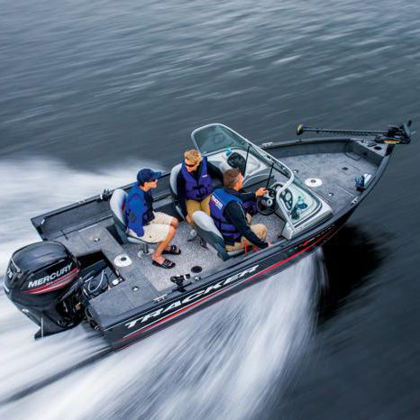 Bay-Boat / Außenborder - Pro Guide™ V-16 WT - Tracker - mit Doppelkonsole / Sportfischer / Aluminium