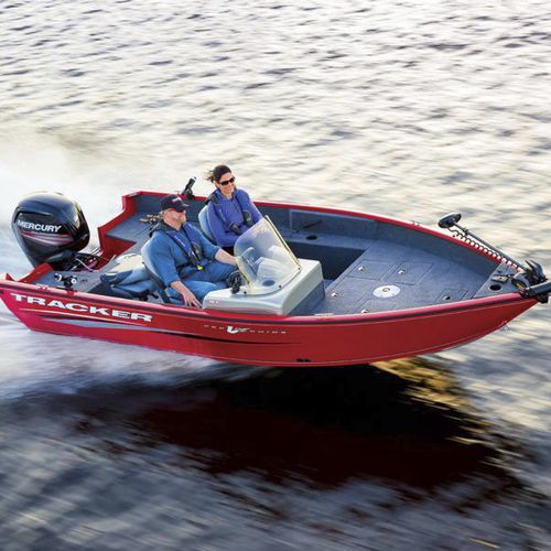 Bay-Boat / Außenborder -  Pro Guide™ V-16 SC - Tracker - mit Seitenkonsole / Sportfischer / Aluminium