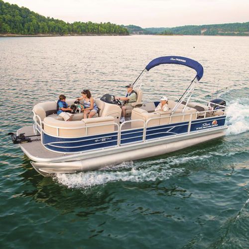Außenborder-Pontonboot - SportFish™ 22 DLX - Sun Tracker - tri-tube / Sportfischer / max. 10 Personen