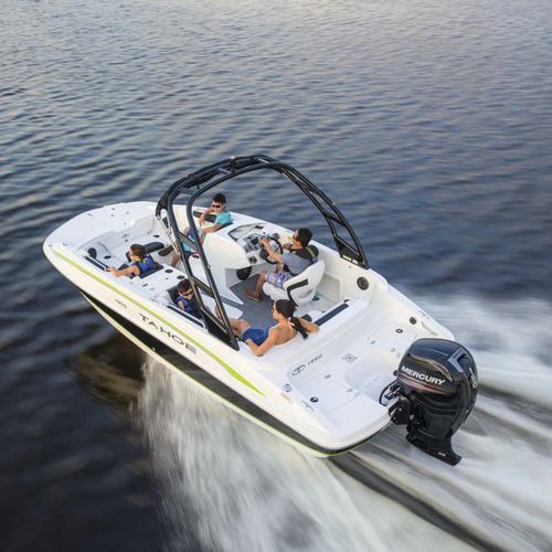 Deck-Boat / Außenborder - 1950 - Tahoe - Wakeboard / Wasserski / max. 10 Personen