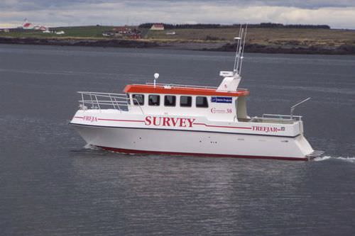 Patrouillenboot Berufsschiff - CLEOPATRA 38 - Trefjar - Innenborder