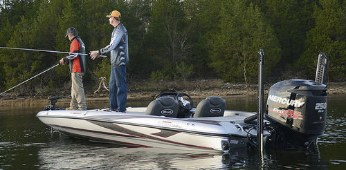 Bass-Boat / Außenborder - 21 TRX PATRIOT - Triton Boats - mit Seitenkonsole / Sportfischer