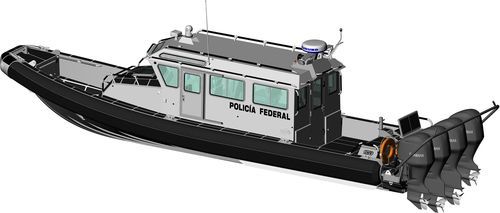 Patrouillenboot Berufsschiff - SAFE 38 - Safe Boats - Außenborder / Aluminium