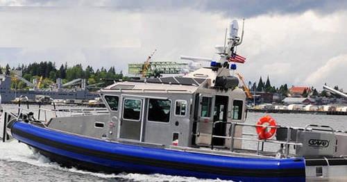 Patrouillenboot Berufsschiff - SAFE 44 - Safe Boats - Innenborder / Aluminium / Festrumpf-Schlauchboot
