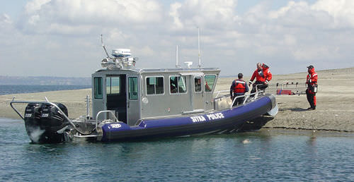 Patrouillenboot Berufsschiff - SAFE 31 EMT  - Safe Boats - Außenborder / Aluminium / Festrumpf-Schlauchboot
