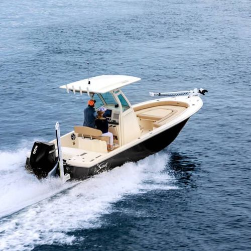 Bay-Boat / Außenborder - 251 XS - Scout Boats - mit Mittelkonsole / Sportfischer / max. 10 Personen