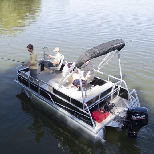 Außenborder-Pontonboot - Explorer 1470 - Misty Harbor - elektrisch / Sportfischer / max. 5 Personen