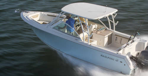 Bay-Boat / Außenborder - 2100 BB - Sailfish - zweimotorig / mit Mittelkonsole / Sportfischer