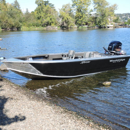 Angelboot für Tagesfahrten / Außenborder - SPORTSTER - Wooldridge - Open / mit Mittelkonsole / Aluminium