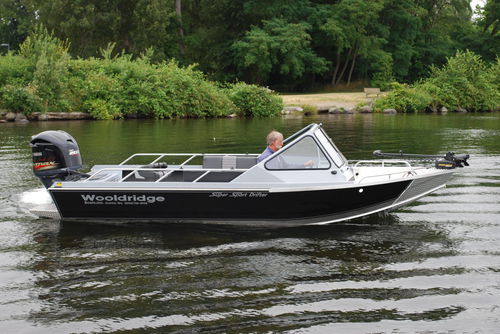 Bay-Boat / Außenborder - 20' SUPER SPORT DRIFTER - Wooldridge - Open / mit Doppelkonsole / Sportfischer