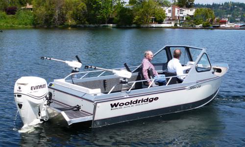 Außenborder-Konsolenboot - 18' SPORT OFFSHORE - Wooldridge - mit Doppelkonsole / Sportfischer / Offshore