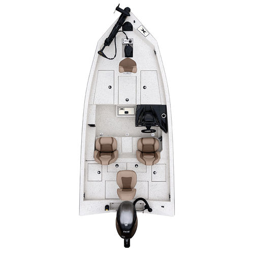 Bass-Boat / Außenborder - X17 Pro - Xpress - mit Seitenkonsole / Sportfischer / max. 4 Personen