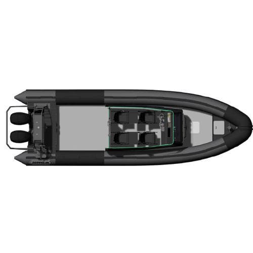 Aluminium-Berufsschiff - 1050 XV ALU - Zeppelin - Patrouillenboot / Rettungsboot / Arbeitsboot