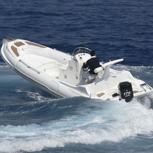 Außenborder-Schlauchboot - SPIRIT 650 - Mostro - halbstarr / mit Mittelkonsole / max. 8 Personen
