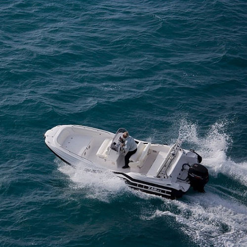 Außenborder-Schlauchboot - 61 Series - Zar Formenti - halbstarr / Open / mit Mittelkonsole